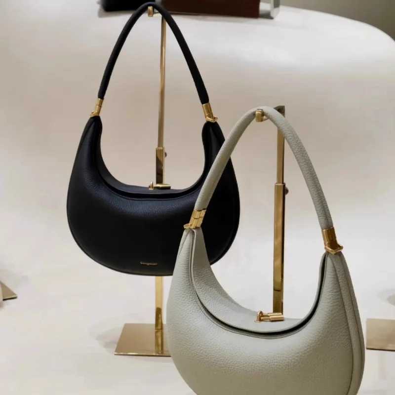 Luxury Crescent Bag Designer New Pine Moon Series Woman Hobo Handbag Versatile Leather Shoulder Bag Fashion Purse Underarm BagsW250521