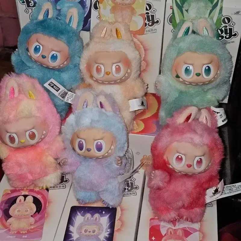 100% Original Labubu The Monster V1 Macaroon V2 Have A Seat V3 Big Into Energy Blind Box Vinyl Face Labubu Doll Genuine VersionC250521