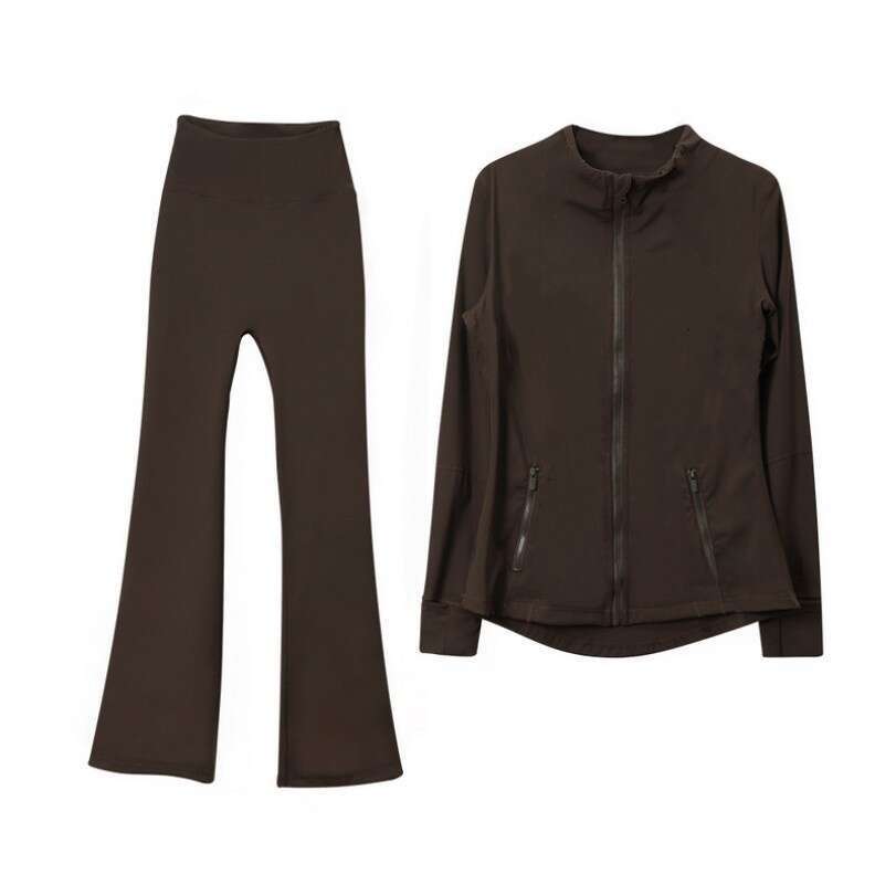Workout set Women Yoga Sets jackets shorts leggings skirt Push Fiess sets High Waist Sports Designer Jackets Zip Up Coat Elastic Sportswear Outfits Pa