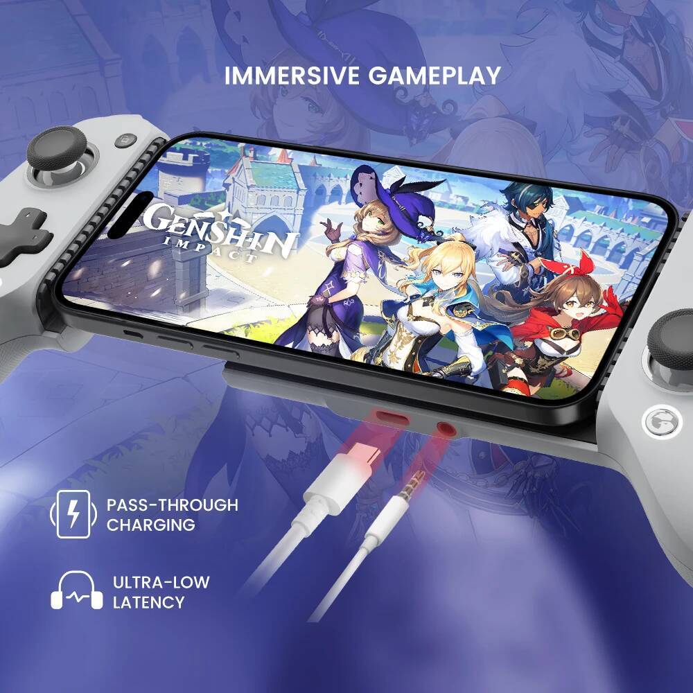 GameSir G8 Galileo Cellphone Gamepad Game Controller with Hall Effect Joystick for Android Mobile Phone Cloud Gaming