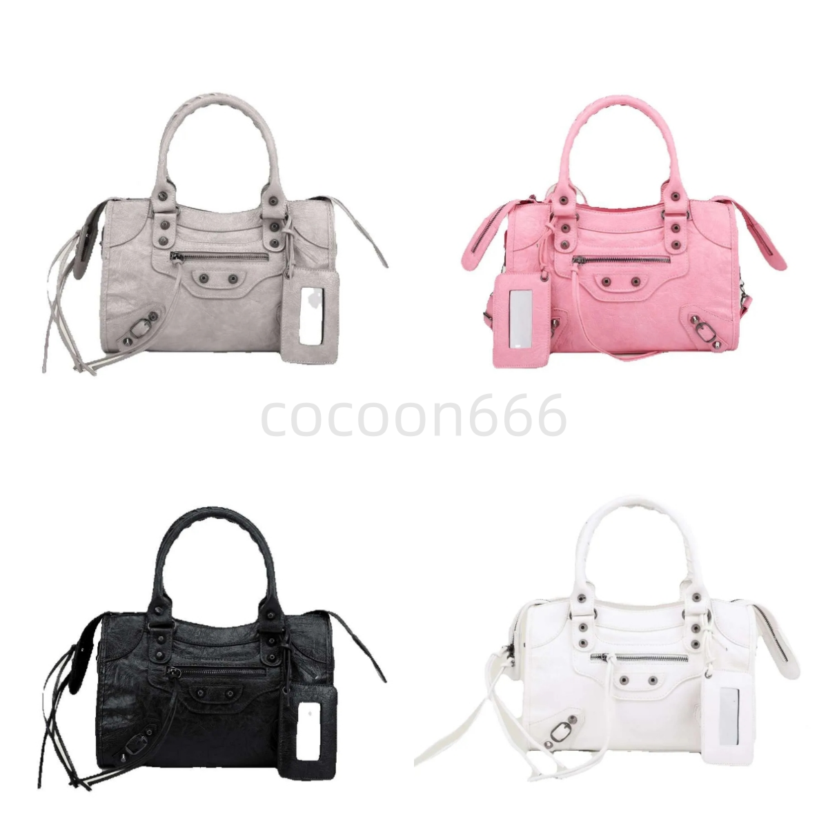 Designer Shoulder Bags Leather Totes Bag Motorcycle Bag Women Crossbody Solid Color Handbag Female Messenger Handbags