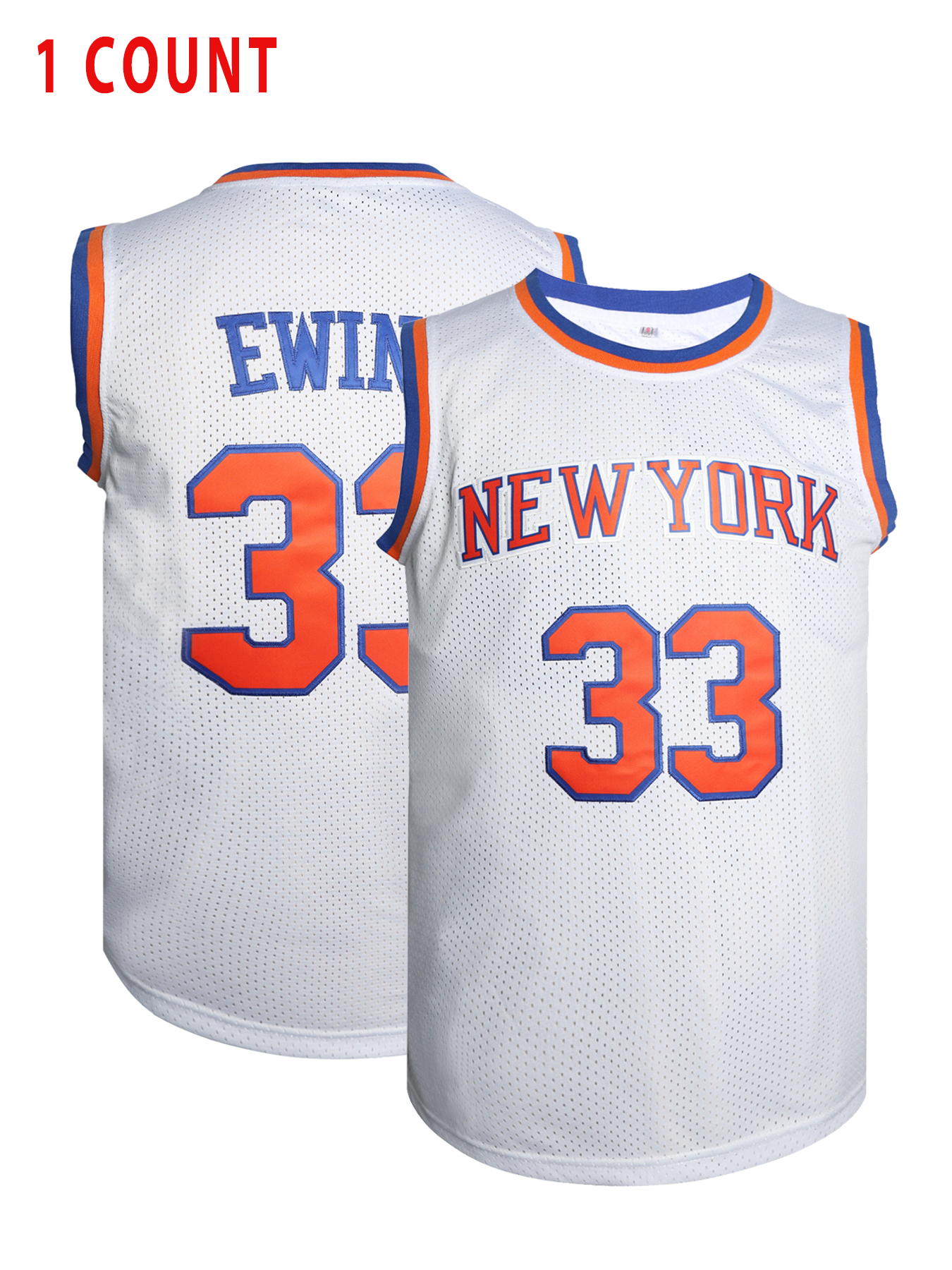 Personalized Custom Basketball Jersey Jalen Brunson Anunoby Ewing Towns Payne Hart Achiuwa Women Youth Embroidered Letter Number Design Polyester