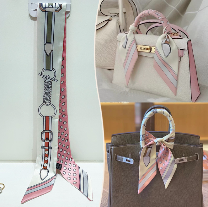 Designer Scarf Women Headscarf Luxury Letter Print Scarf Classic Letter Scarf Fashion Long Handle Bag 40style