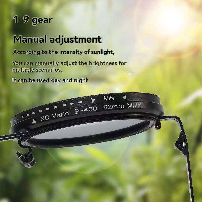 DHCollections Rounded Dimming Polarized Men ND Filter Adjustable Tint Sunglasses 2025