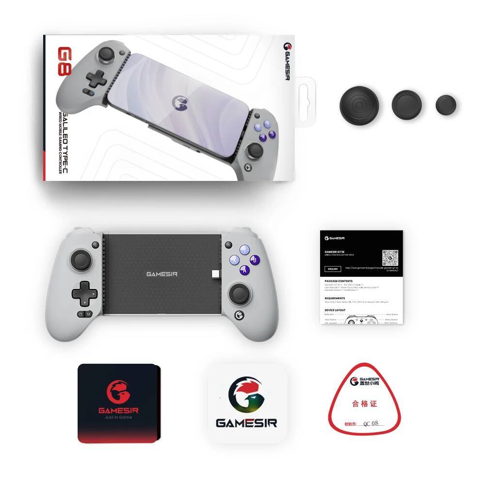 GameSir G8 Galileo Cellphone Gamepad Game Controller with Hall Effect Joystick for Android Mobile Phone Cloud Gaming