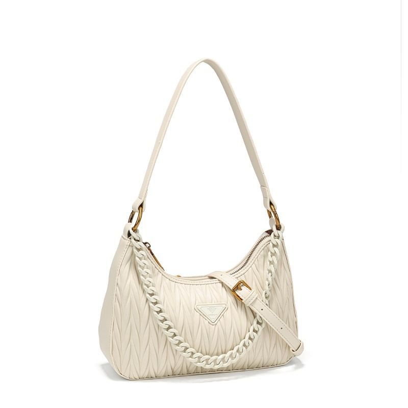 Designer Bag Popular Models Pleated Shoulder Armpit Bag Simple Versatile Women's Bag Hot New Small Sling Crossbody Bag for Women Trendy