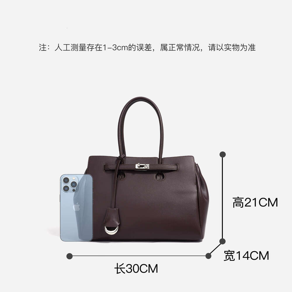 Tote Bag Tote Bag Women S New Briefcase Large Capacity Tote Handheld Leather Commuting Versatile Niche Women S Bag Lady Bags Lady Bags