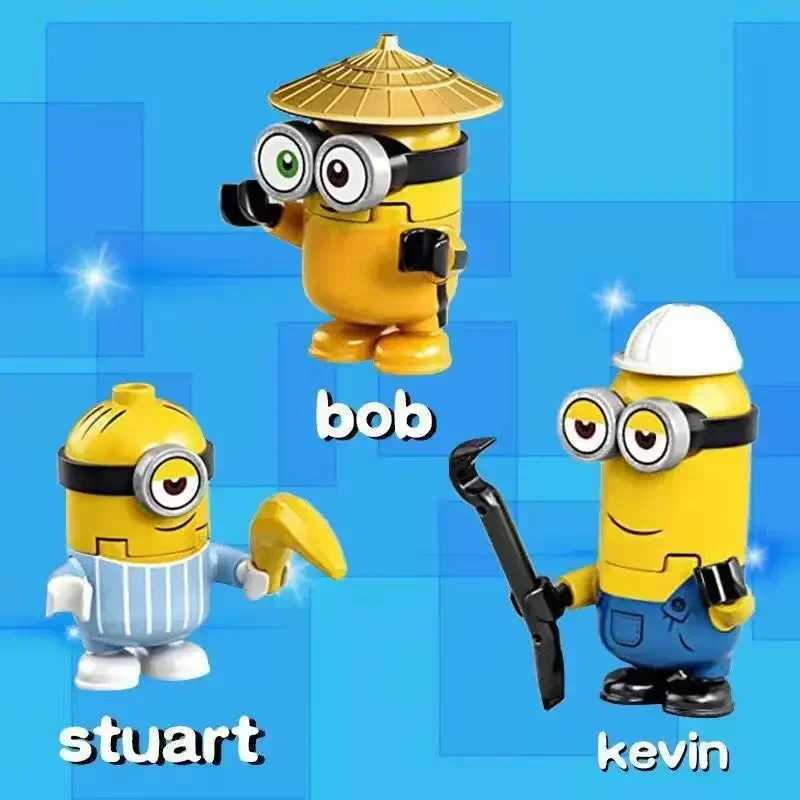 Children's Construction Fun: Colorful Despicable Me Inspired Plushy Building Kit
