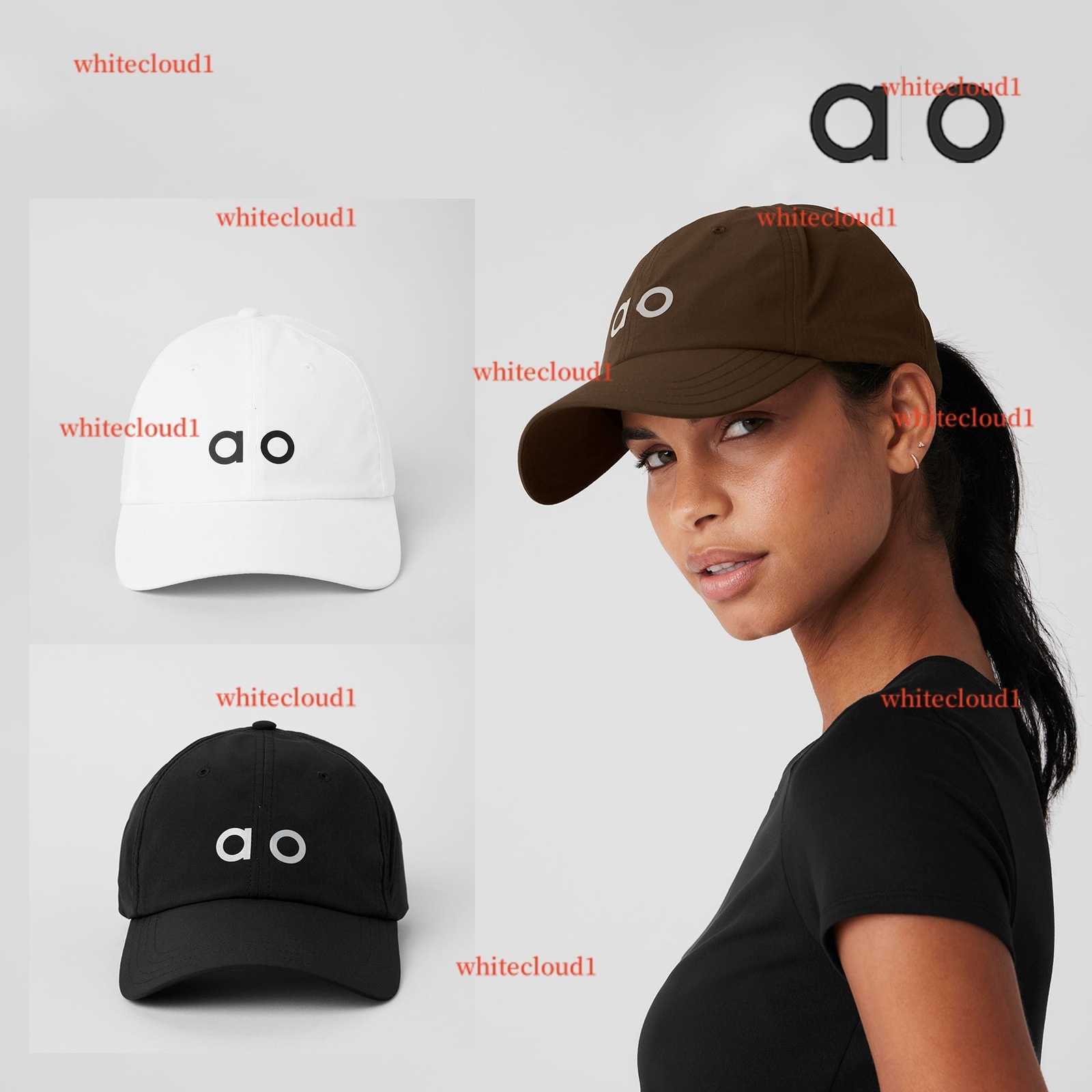 ball caps designer cap yoga baseball hat fashion summer women and men versatile alosets alos big head surround show face small sunvisor wear duck tongue for travel