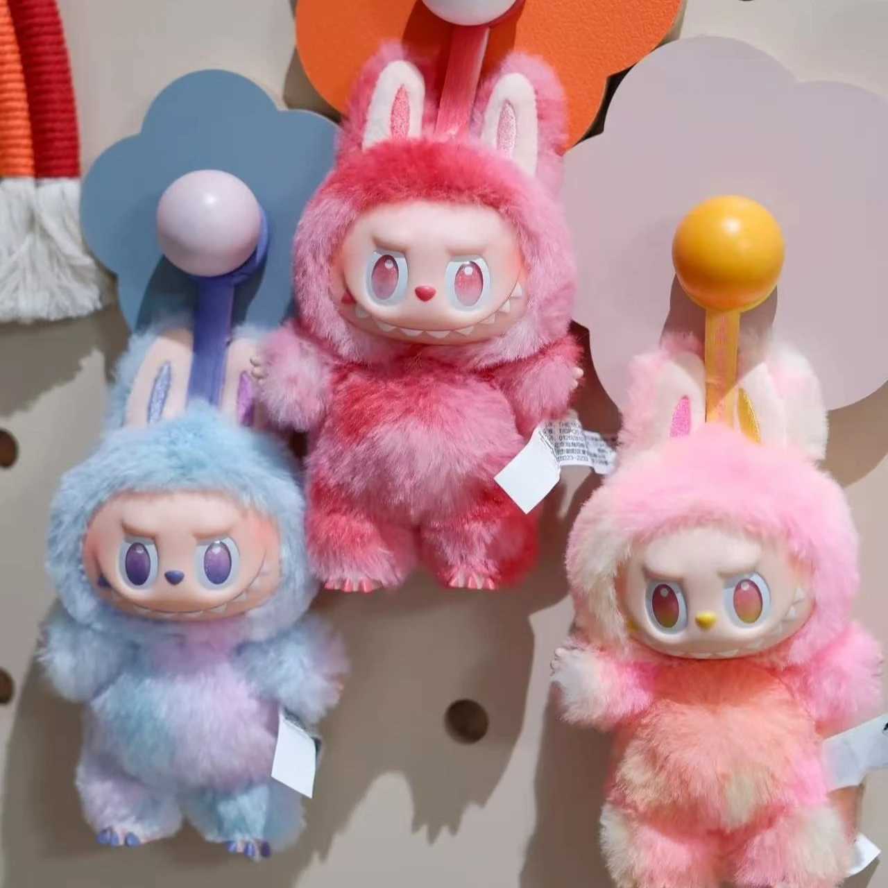Genuine Labubu V3 Blind Box The Monsters Big Into Energy Series Macarons Labubu The Monsters Vinyl Plush Doll Surprise GiftT250521