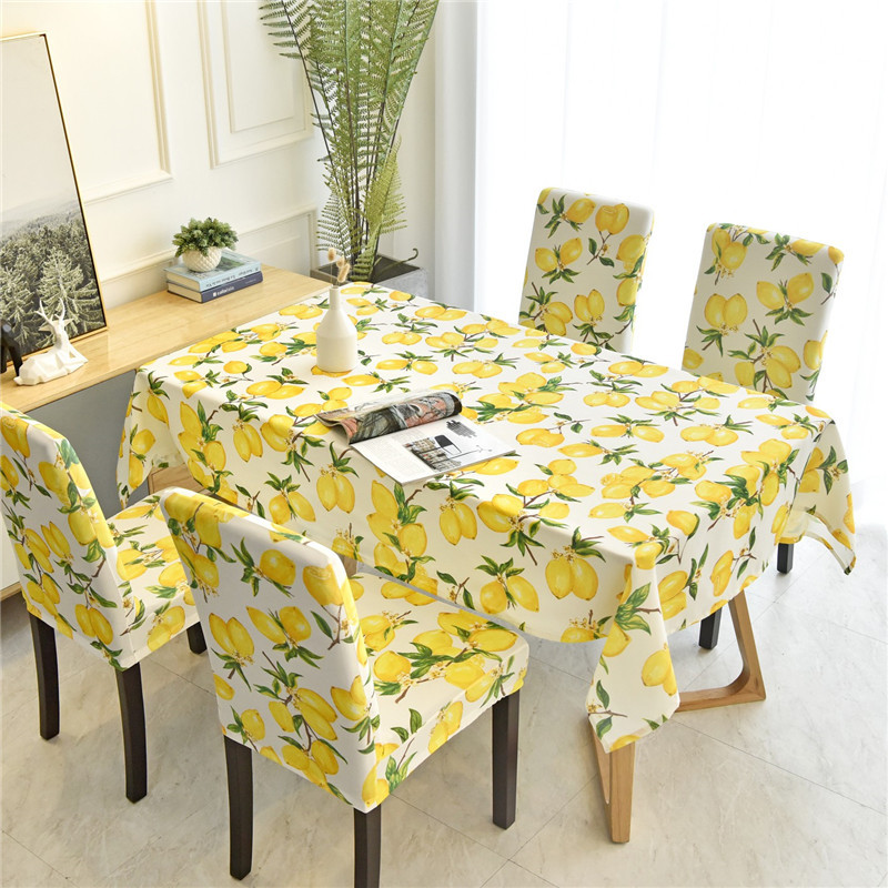 A684 TPU tablecloth Nordic ins style oil-proof and waterproof table cloth washable rectangular small fresh coffee table round table cloth