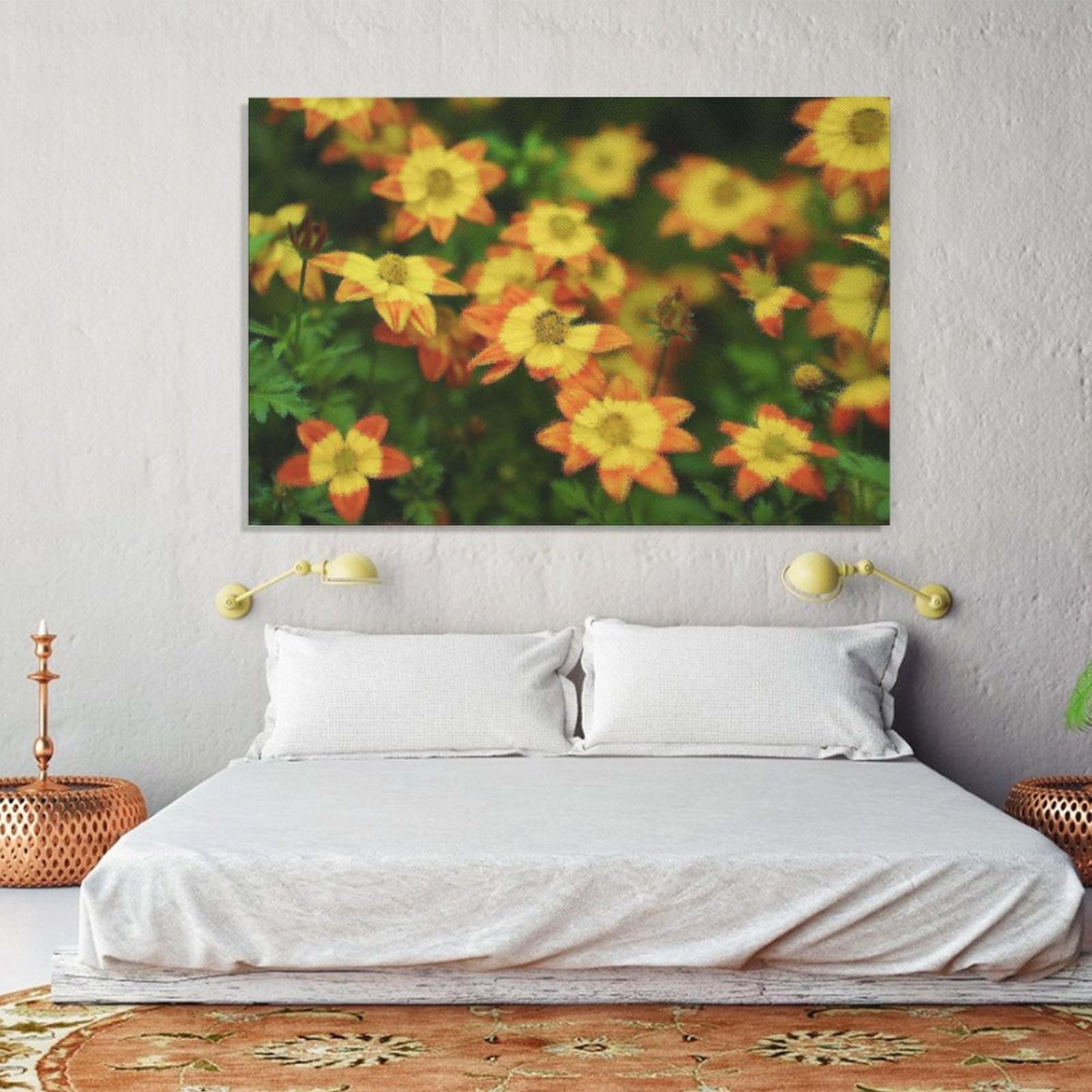 Home Decor Luxury Canvas Printing Hanging Picture-Rectangle 2 Unframe-style Canvas Prints Wall Painting Wall Art Decor Print Picture Paintings for Liv
