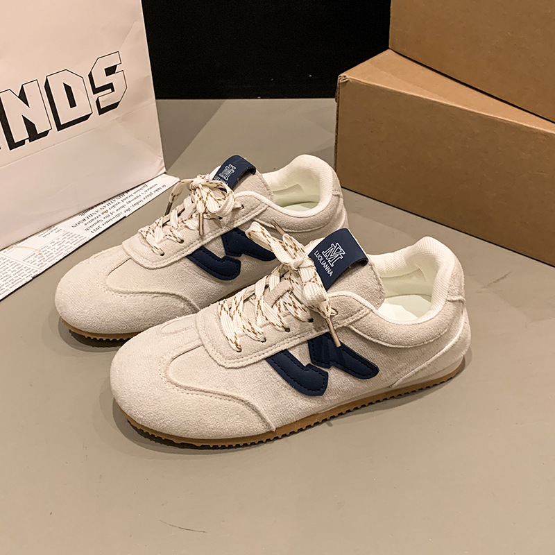 2025 Summer New Arrival Fashion Womens Skate Shoes Soft Sole Comfortable Versatile Casual Shoes Hot Selling Sneakers Size 35-40 Beige Yellow Brown