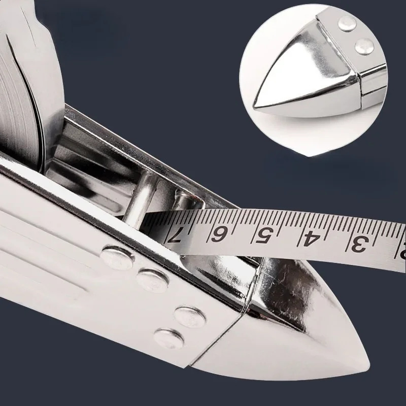 30m/50m/100m Stainless Steel Tape Measure Portable Retractable Metric Tape Ruler Construction Measuring Tool For Engineering 250516