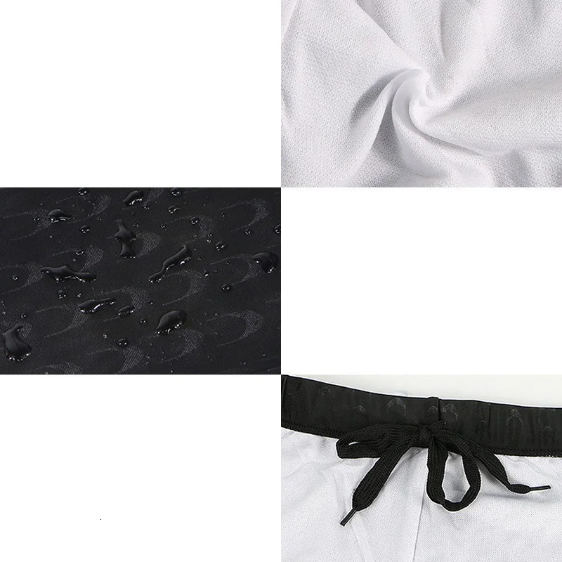 Mens Swim Shorts Breathable Training Sports 5 Minute Sharkskin Swimsuit Quick Dry Beach Wear Trun 250516Z