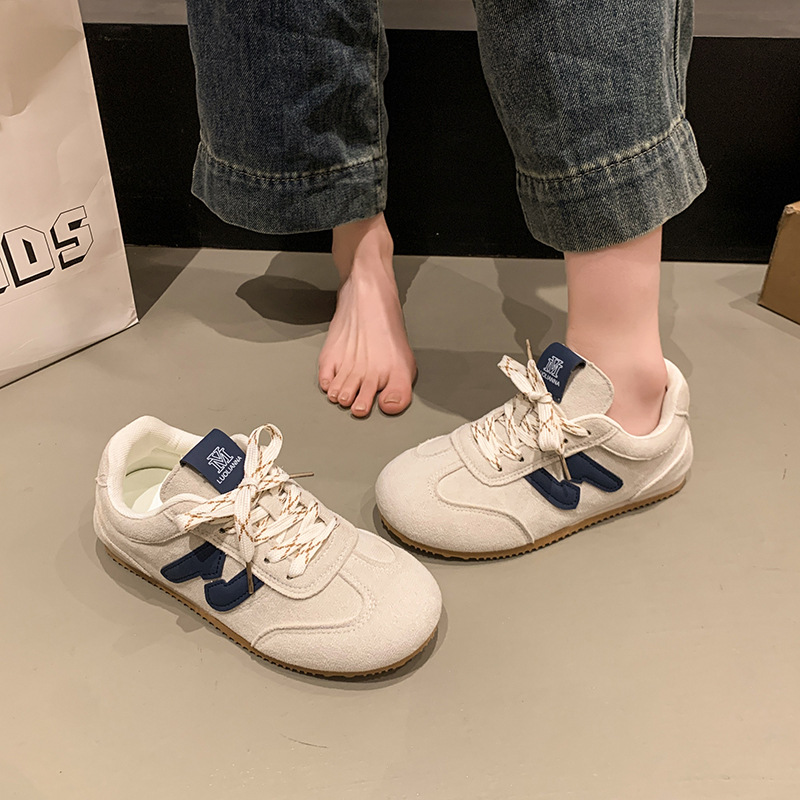 2025 Summer New Arrival Fashion Womens Skate Shoes Soft Sole Comfortable Versatile Casual Shoes Hot Selling Sneakers Size 35-40 Beige Yellow Brown