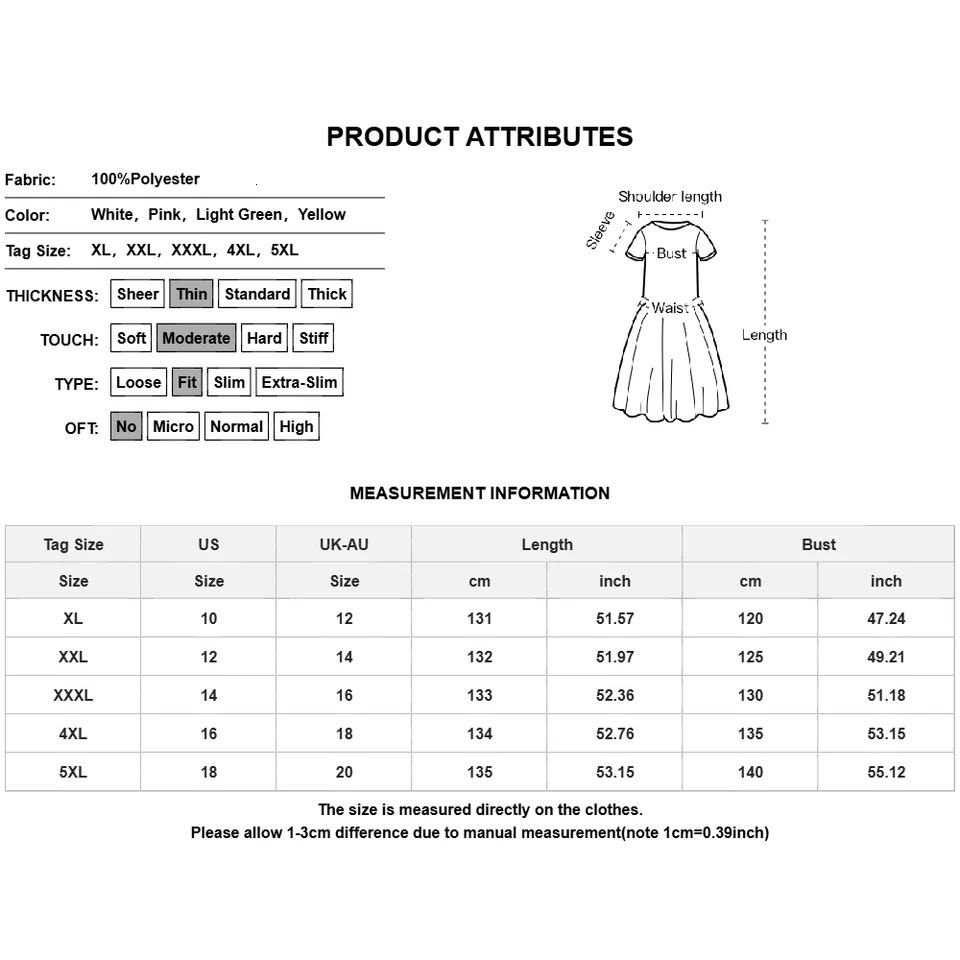 Plus Size Womens Solid Elegant V-Neck Lace-Up Puff Sleeve Maxi Dress Summer Casual Beach Sundress for Ladies XL 2XL 3XL 4XL 5XL 250520