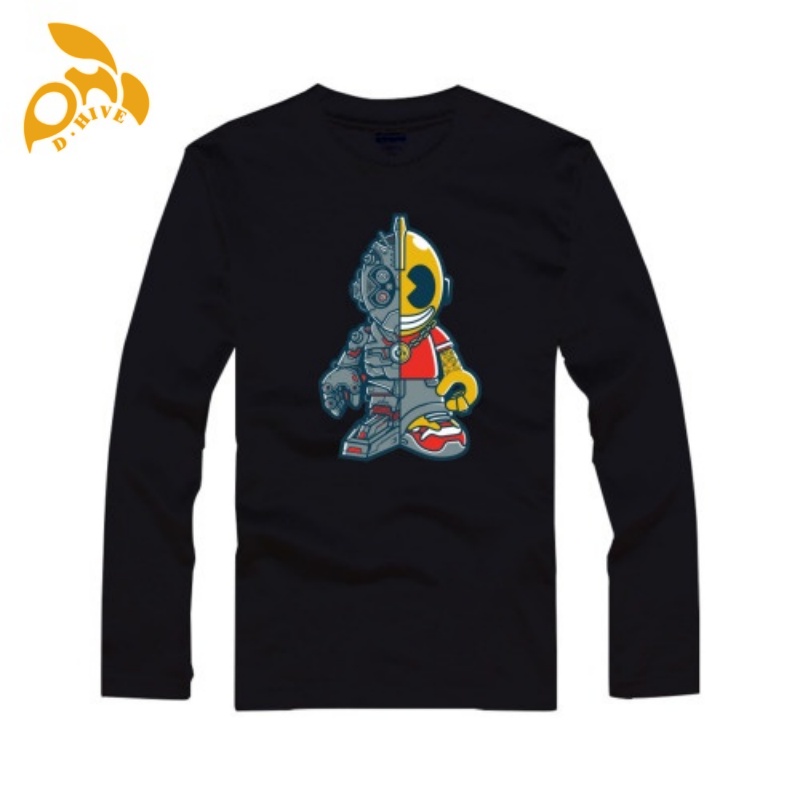 Free Shipping oversize Men's sweatshirt printed hip-hop sweatshirt women's retro sweatshirt fashionable casual street wear 270g permed sweat