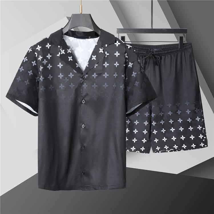 2026 designer Mens Tracksuits Sets Jogger Sweatshirts Sports Jogging Suits man tracksuits Two Piece Set shirt Summer Printed Short Sleeve Shorts M-XXXL