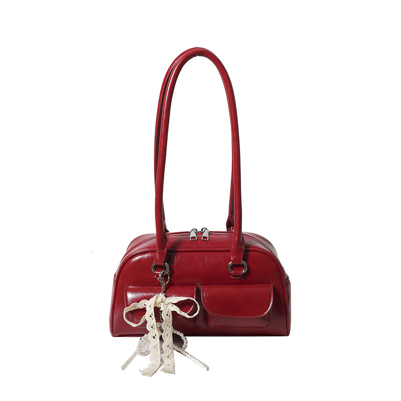 2025 New Outdoor Style Luxury Free Delivery Designer Bag American Fashion Handheld Bowling New Style Joze Versatile Shoulder High Beauty Casual Women&