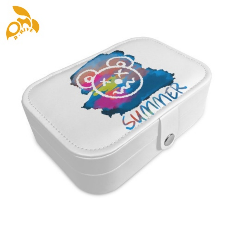 Free delivery. We offer free large-capacity blue and black jewelry boxes custom-made by top fashion designers in high-quality light beige