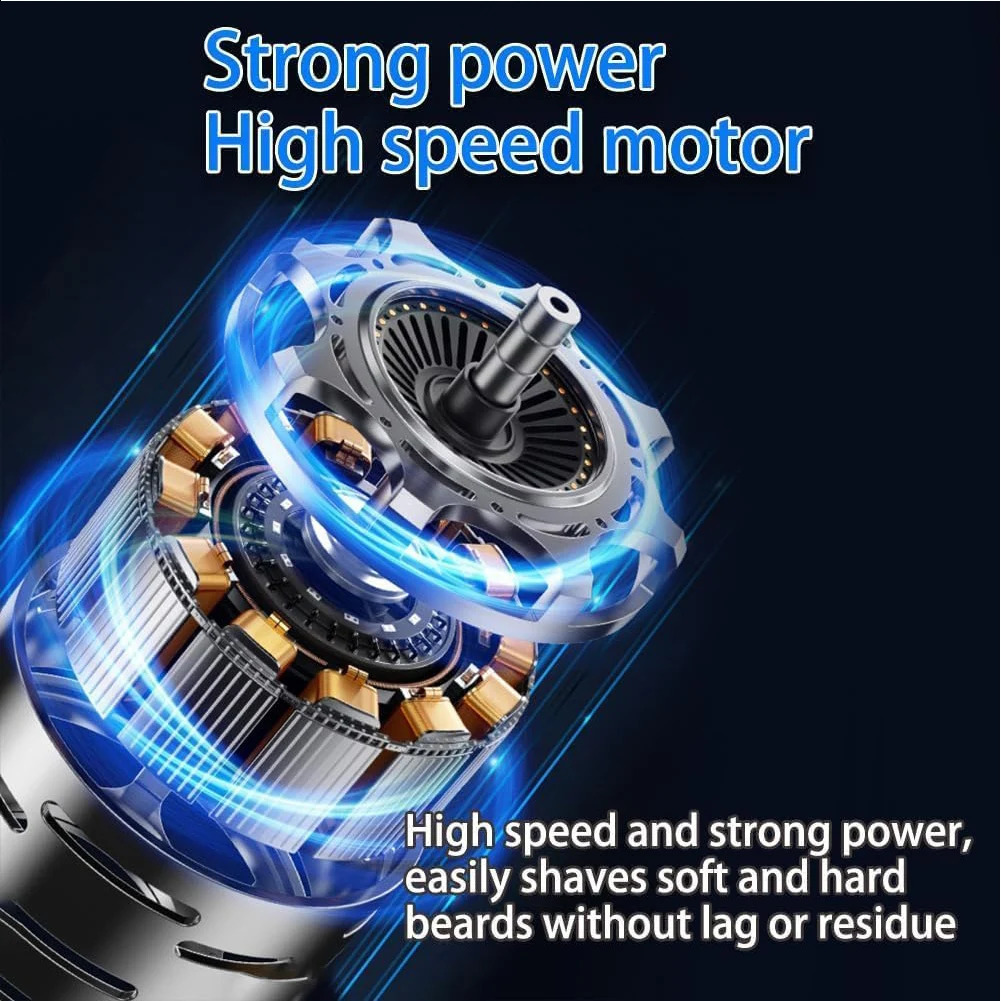 Mini Electric Shaver Rechargeable Pocket Size Electric Shaver Waterproof Portable Electric Razor Face Beard Shaver for Men Women 250520