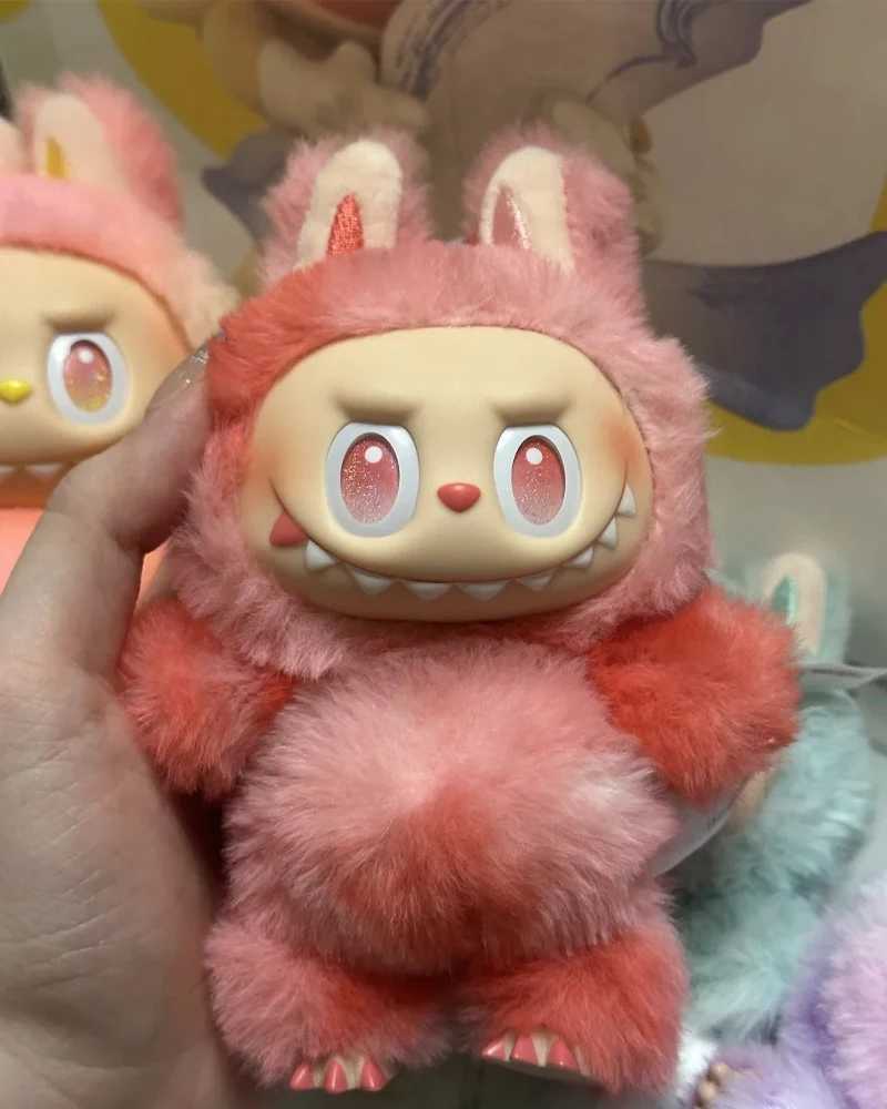 Labubu The Monsters V3 Series Blind Box Teddy Vinyl Base Toy Animated Characters Mysterious Surprise Box Keychain Children GiftC250521