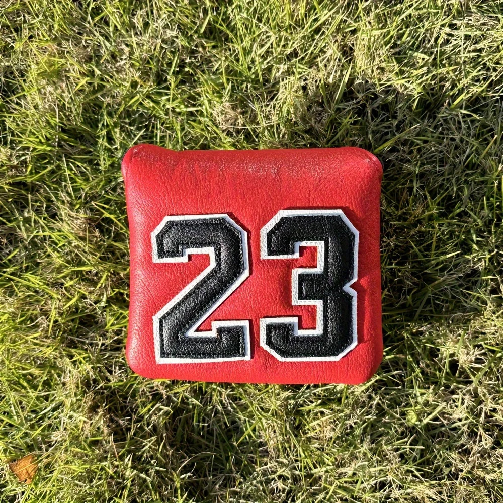 Goat No. 23 Pattern PU Putter Cover With Magnetic Closure Waterproof Wear-resistant And Durable Putter Cover Golf Accessories 250520