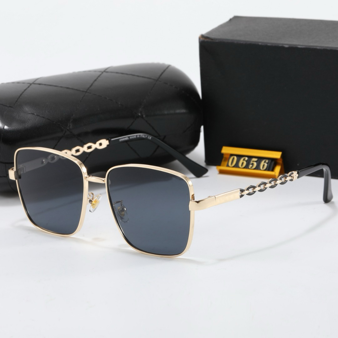 designer sunglasses Men women Square Full Frame Luxury Glasses High quality UV400 Sunglasses Beach Drive Sunshade lens With Box top154