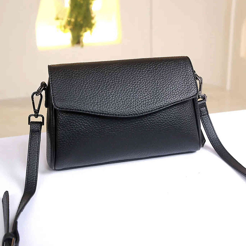2025 Spring/Summer New Women's Bag Simple Multi functional Shoulder Bag Underarm Bag Handheld Crossbody Bag Litchi Pattern Designer Solid Color C