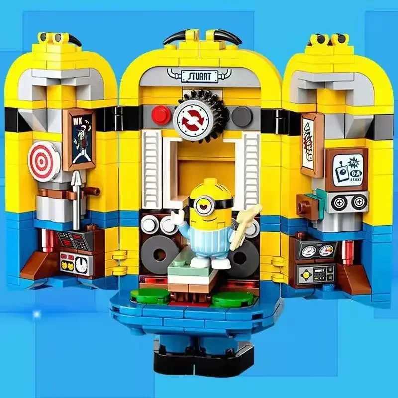 Children's Construction Fun: Colorful Despicable Me Inspired Plushy Building Kit