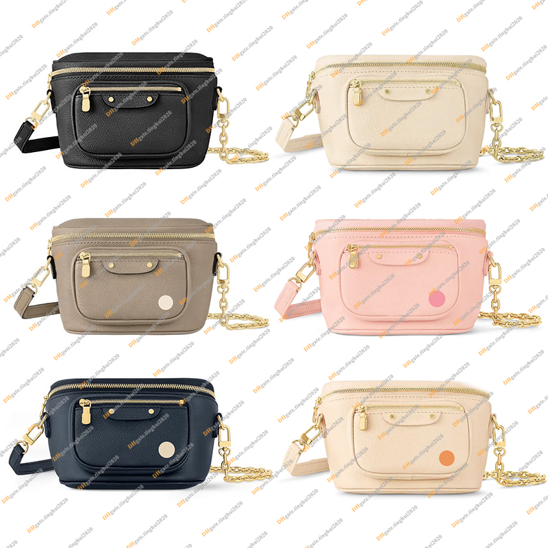 Ladies Fashion Casual Designe Luxury MINI BUMBAG Waist Bags Crossbody Shoulder Bag TOP Mirror Quality M46917 M83275 M83219 M82208 M82347 M82335 M13827 Pouch Purse