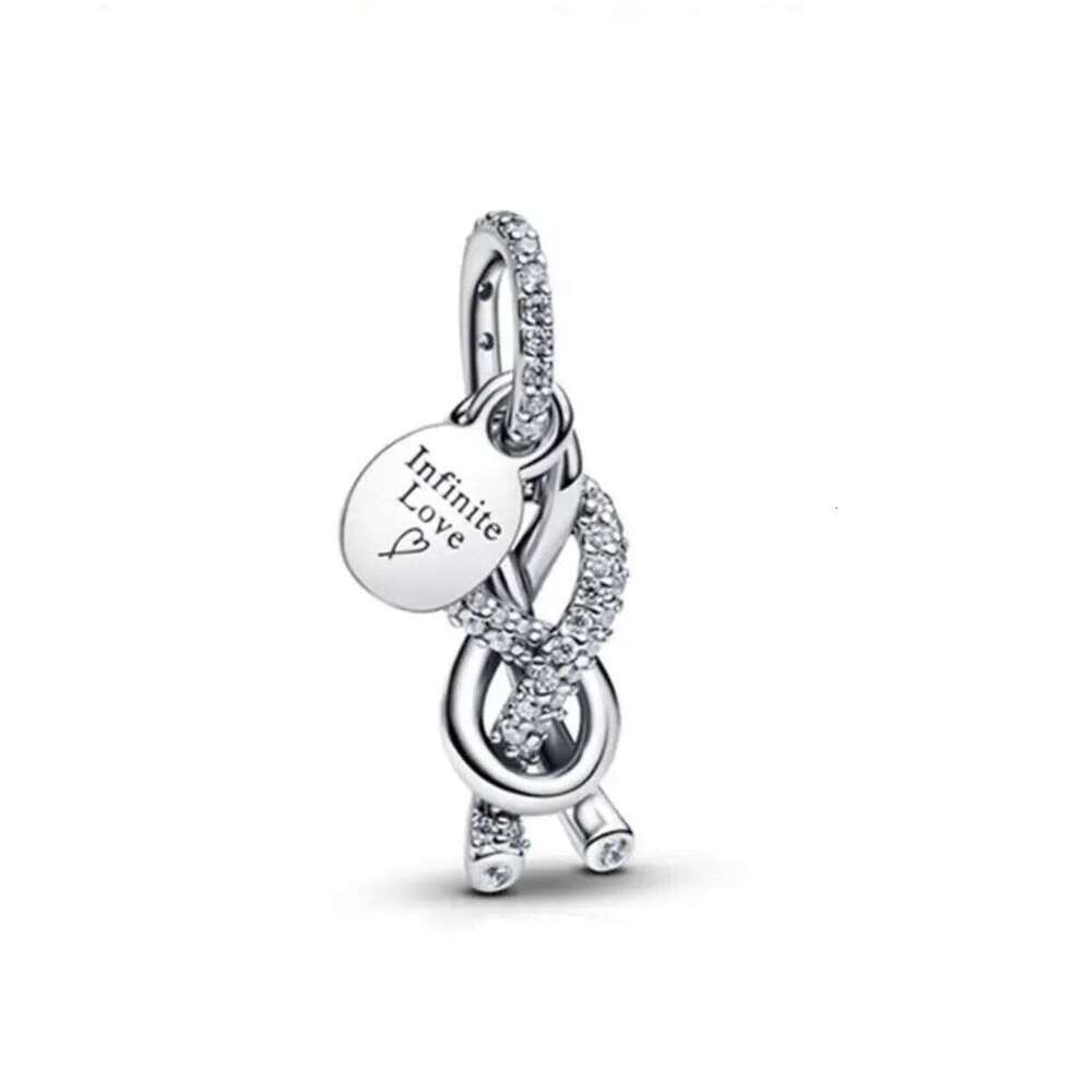 2025 925 Sterling Silver Fashion Heart Football Design Beads Charms DIY Women's bracelet High Jewelry Mother's Day beautiful gift Fine jewel