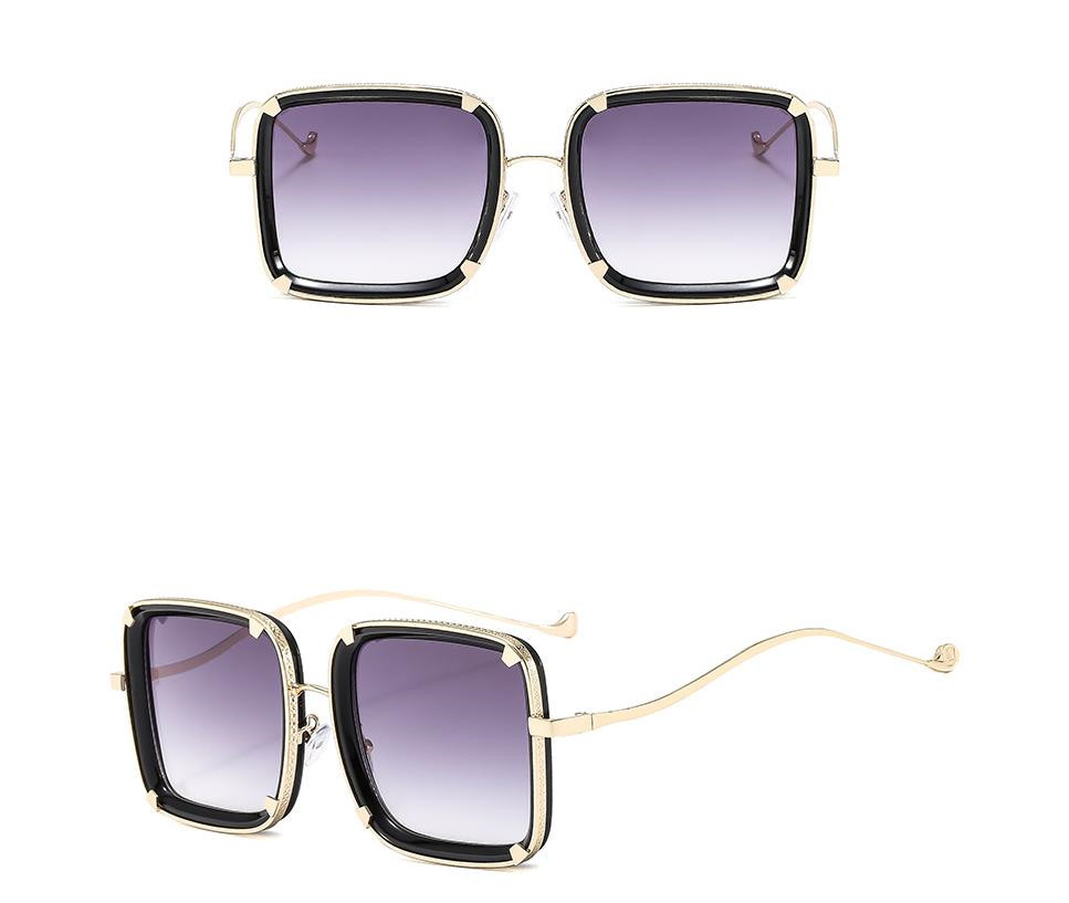 Designer Sunglasses For Women Men Fashion Round Sunglasses Luxury Polarized Lens Goggle Pilot PC Frame Oversized UV400 Eyewear Luxury Style Sunglasses