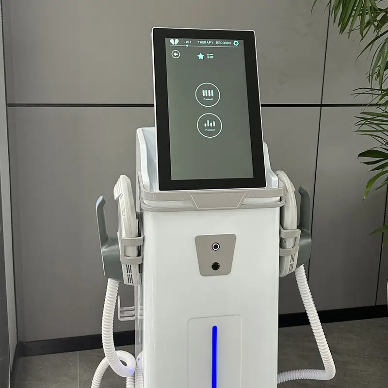EMS Muscle Sculpting Slimming Machine Muscle Stimulator EMS Muscle Stimulation 4 Handles 2800W High Quality HI-EMT