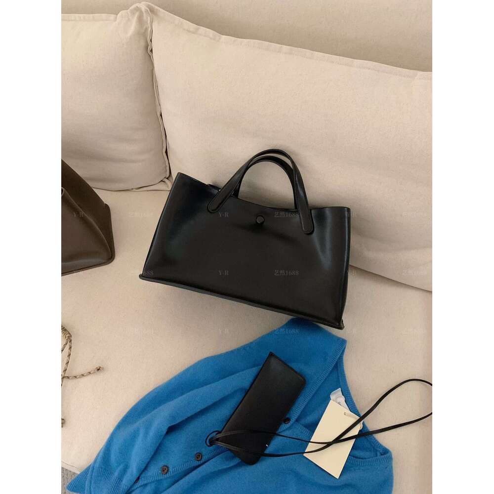 Tote Bag Tote Bag French Niche Autumn And Winter New Commuter Large Capacity Tote Bag Premium Leather Women S Handbag Lady Bags Lady Bags