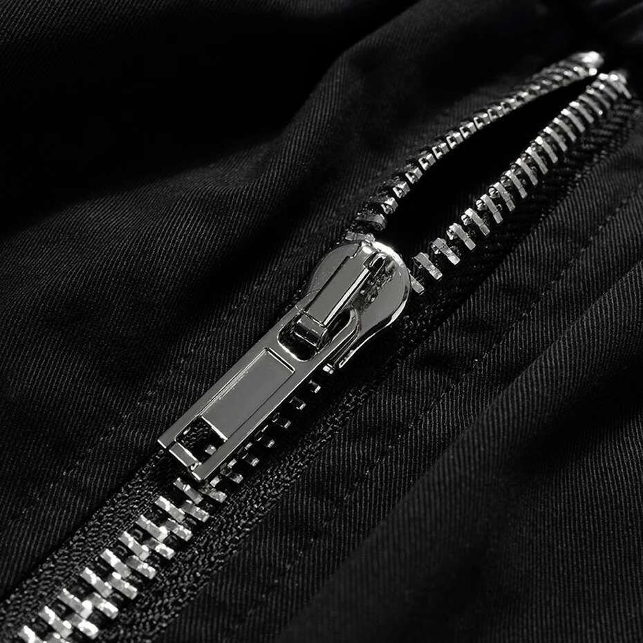 Men Cargo 2025 Summer Black Loose Casual Shorts Side Pocket Wide Leg Short Pants For Male