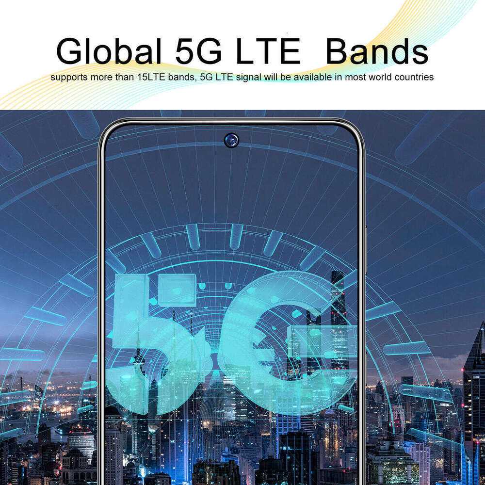 Mobile Phone 5g 11 Pro+ Gaming phone 7.5inch 16GB+1TB smartphone unlock touch screen 108MP high-definition camera fingerprint unlock facial recognitio