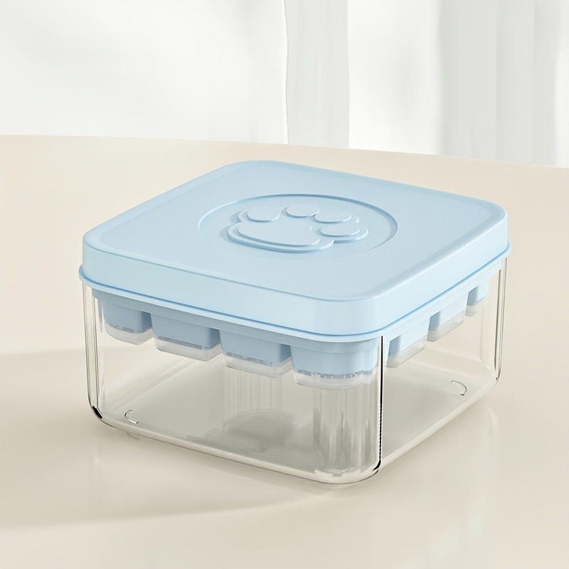 New explosive one button press silicone ice cube ice cube mold home box frozen ice cube machine ice maker