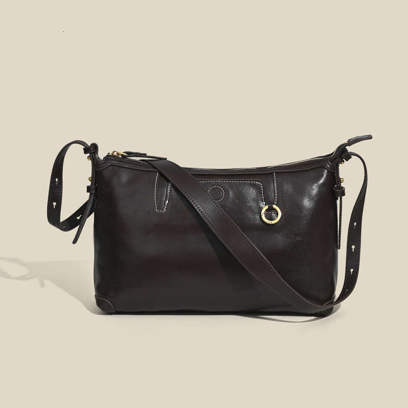 Tote Bag Tote Bag Top Layer Vegetable Tanned Cowhide Tote New Genuine Leather Hobo Large Capacity Women S Bag Commuting Single Shoulder Crossbody Bag 