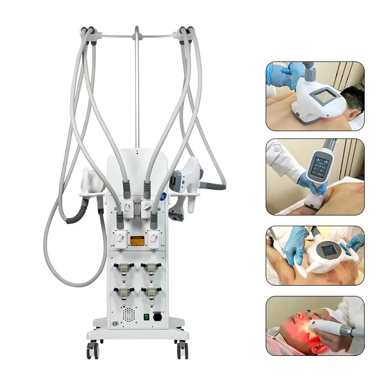 Professional 4 in 1 Vela Roller Slimming Machine Lymphatic Drainage Vela Slimming Body Shaping Machine Cellulite Reduce Skin Tightening Device