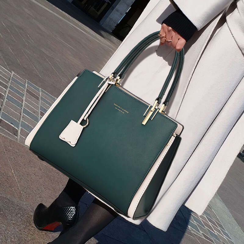 Tote Bag Tote Bag Qiandian Cowhide New Mom S Crossbody Leather Premium Feel Handheld Shoulder Commuter Women S Bag Lady Bags Lady Bags