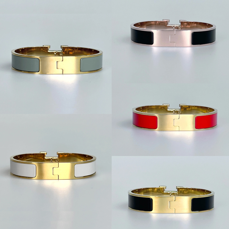 Luxury designer bracelet for men bangle bracelet for women gold bracelets classic designer jewelry 18k gold rose gold silver bracelet fast ship