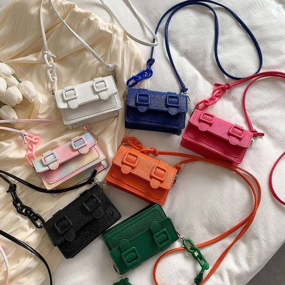 ddmy Mini Small Messenger Bag Women Girl Chain Purse PU Leather Brand Designer Handbags Ladies Retro Belt Buckle Crossbody Bags