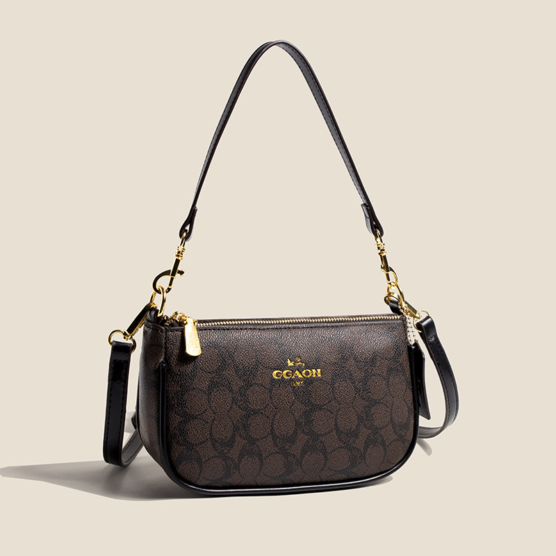 hot free shipping designer shoulder bags Spring Fashionable vintage casual flap black white pocket for woman