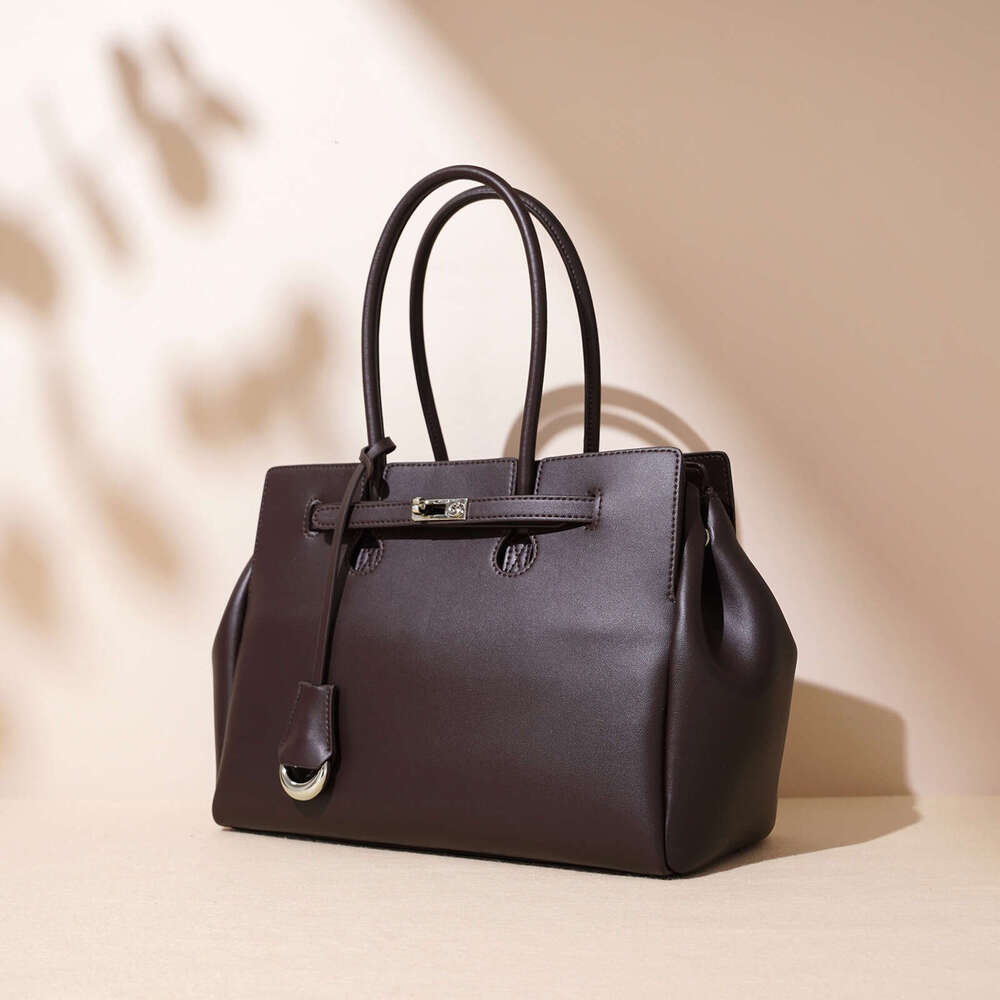 Tote Bag Tote Bag Women S New Briefcase Large Capacity Tote Handheld Leather Commuting Versatile Niche Women S Bag Lady Bags Lady Bags