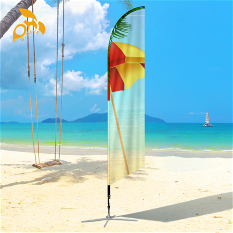 Free shipping 2025 fashion customized Hand flag Home Decorations Festive Party Double layered beach flag and knife flag