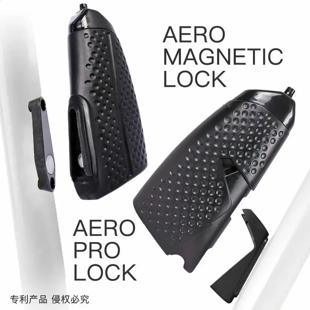 Aero Bicycle pba free squeeze Road Time Trail TT Track Bike Water Bottle with Attached Bottle Cage Magnetic Mounting bases 250519