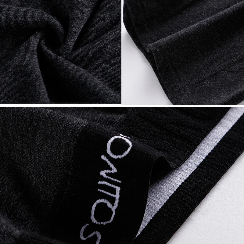 4pcs Long Leg Underpants Cotton long Boxers For Man Underwear Sexy Men Panties Mens Boxer Shorts Male Trunks Gift 250519