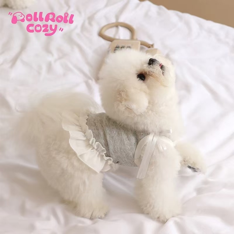 T00253 Dog clothes summer thin suspender skirt small dog Bichon Schnauzer Maltese